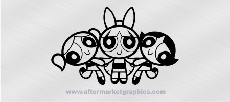 Powerpuff Girls Decal